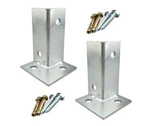 XBDLYQBD Staffa di Base Regolabile Pesante, Ancoraggio del Post di Zecca e della pergola per 2x2, 2x4 e 4x4