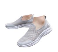 Xbemkste Scarpe da corsa da uomo, slip on per il tempo libero, comode, scarpe da ginnastica, scarpe da ginnastica, traspiranti, in rete, per la corsa stradale, per il jogging, per attività all'aria