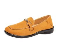 Xbemkste Slipper - Scarpe da donna leggere, per la primavera e le donne; slip-Doodle con suola morbida; per il tempo libero, Colore: arancione., 40.5 EU