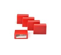 XBERSTAR 5 pezzi manopola per fader, manopola per slider, parti di ricambio per Pioneer DJM600 700 750 800 850 900 2000 DJ Mixer (rosso)