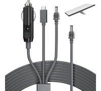 XBERSTAR Cavo 3 in 1 per mini accendisigari Starlink, cavo di alimentazione USB ad alta velocità C/caricabatteria da auto DC (5 m)