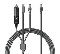 XBERSTAR Cavo 3 in 1 per mini accendisigari Starlink, cavo di alimentazione USB ad alta velocità C/caricabatteria da auto DC (3 m)