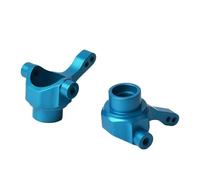 XBERSTAR Coppa sterzo Anteriore per Tamiya TT02B TT02BR TT-02B MS DF02 1/10 RC, Coppa sterzo in Lega di Alluminio, Sedile C (Blu)