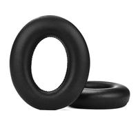 XBERSTAR Cuscinetti auricolari di ricambio compatibili con Sennheiser Momentum 4 HDB 630, in pelle di pecora e memory foam, colore nero