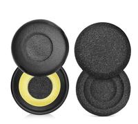 XBERSTAR Cuscinetti auricolari di ricambio per Jabra Evolve Cuscinetti auricolari di ricambio per Jabra Evolve 20 20se 30 30II 40 65 65+ (Proteinleder e spugna)