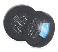 XBERSTAR Cuscinetti auricolari in gel di raffreddamento per Jabra Evolve 75/75+/75 UC/75MS, cuscinetti auricolari di ricambio con tessuto traspirante