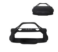 XBERSTAR Custodia in silicone compatibile con JBL Xtreme 5 Custodia portatile con maniglia per un facile trasporto all'aperto, nero