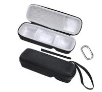 XBERSTAR Custodia per il trasporto della Banca di potere di caso di doppio strato, Nero , Custodia da viaggio Power Bank