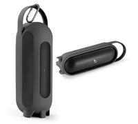 XBERSTAR Custodia protettiva in silicone per altoparlante Bluetooth Beats Pill, custodia protettiva in silicone morbido per prevenire graffi (nero)