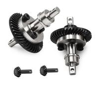 XBERSTAR Ingranaggio in acciaio RC per 1/16 Summit E-Revo VXL RC Ingranaggi differenziali anteriori posteriori in acciaio temprato ingranaggi elicoidali