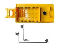 XBERSTAR Pezzo di contatto del vano batteria compatibile con FLUKE 287 289 Multimetro Piastra di contatto della batteria Parte di sostituzione