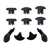 XBERSTAR PS5 Edge Thumbsticks Sostituzione per PS5 Dualsense Edge Controller Paddles Stick Joystick Caps Thumbstick Puller Accessori (nero)