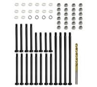 XBERSTAR Set di 20 perni a vite di sospensione per 1/5 X-MAXX 6S 8S/per 1/6 XRT 8S perno a vite per sospensione anteriore posteriore a braccio A