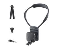 XBERSTAR Supporto magnetico da collo compatibile con GoPro/Insta360/DJI mani libere POV supporto toracico regolabile per Vlog Travel