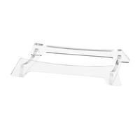 XBERSTAR Supporto per altoparlante da tavolo per JBL Charge5/per JBL Charg6, supporto in acrilico per altoparlanti (trasparente)