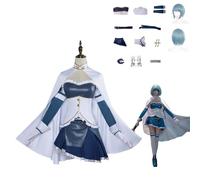 XBGXBG Madoka Akemi Esaltata dal Costume Completo di Cosplay delle Magical Girls con Parrucca e Accessori per Halloween, Festa Anime Conventioni