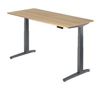 XBHM 19 GG | Scrivania - 180x80 Quercia regolabile in altezza elettrico