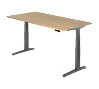 XBHM 2E GG | Scrivania - 200x100 Quercia regolabile in altezza elettrico
