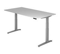 XBHM 2E SS | Scrivania - Grigio 200x100 regolabile in altezza elettrico