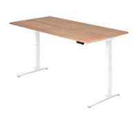 XBHM 2E WW | Scrivania - 200x100 Noce regolabile in altezza elettrico