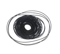 xbiez 100PCS 1mm Formato Misto Quadrato Cassette Nastro Della Macchina Cintura Assortita Comune Per Registratore Componenti Domestici Per Registratori Azionamenti