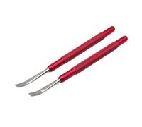 xbiez 2lots - Sollevatore manuale per orologi, in lega, professionale, per una presa sicura ed efficiente e confortevole, Rosso