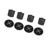 xbiez 4 terreni idratanti per piante in tessuto con struttura di irrigazione automatica e struttura in polistirene nero permanente per un uso prolungato Struttura automatica per irrigazione delle