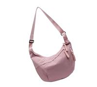 xbiez Borsa a tracolla donna uomo alla moda imbracature borse a mezzaluna multi tasca luna con tracolla regolabile borse a tracolla da donna grande borsa per la spesa a tracolla, A, One Size