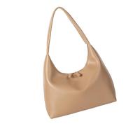 xbiez Borsa a tracolla in poliuretano morbido design coreano alla moda multiuso per uso quotidiano ufficio college abiti casual moderna coreana, Albicocca, One Size