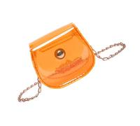 xbiez Borsa a tracolla trasparente da donna Catene Borsa a tracolla Selle alla moda Piccoli messaggeri Shopping Incontri per catene quotidiane Crossbody per donne Spalla piccola Selle trasparenti, A
