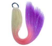 xbiez Colorato 9 Fili Intrecciati Estensione Dei Capelli Dreadlock Hairtie Treccia Styling Polsini Per Festival Feste Quotidiano Noi