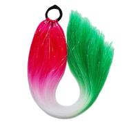 xbiez Colorato 9 Fili Intrecciati Estensione Dei Capelli Dreadlock Hairtie Treccia Styling Polsini Per Festival Feste Quotidiano Noi