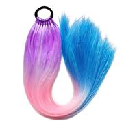xbiez Colorato 9 Fili Intrecciati Estensione Dei Capelli Dreadlock Hairtie Treccia Styling Polsini Per Festival Feste Quotidiano Noi