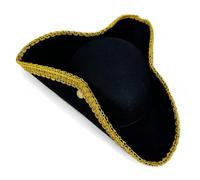 xbiez Colorato Pirata Costume Cappello Luminoso Nightclub Regolabile per molteplici usi a tema Incontri Cappello decorativo