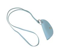 xbiez Elegante borsa da appendere al collo in pelle PU a mezza luna, ideale per studenti e professionisti che cercano un design comodo da appendere al collo, Misura unica, come descritto, come