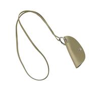 xbiez Elegante borsa da appendere al collo in pelle PU a mezza luna, ideale per studenti e professionisti che cercano un design comodo da appendere al collo, Misura unica, come descritto, come