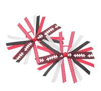 xbiez Fascia elastica sportiva con stampa di calcio e pallavolo, accessorio per capelli fatto a mano, accessorio per capelli da ragazza