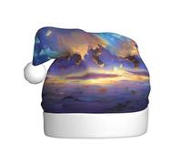 XBKGOHA Cappello di Natale con stampa fantasma felice per adulti accessorio di qualità morbido, leggero e soffice