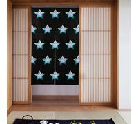 XBKGOHA Little star on morning glory - Tenda con stampa a 2 pezzi, 86,4 x 142,2 cm, buona drappeggio, liscia e non si stropiccia, tende in tessuto, divisori per stanze