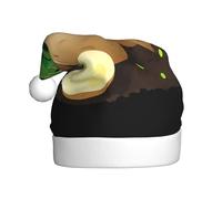 XBKGOHA Patate nel suolo Stampa Cappello di Natale per Adulto qualità accessorio morbido, leggero e soffice