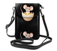 XBKGOHA Piccola borsa per telefono cellulare 19,3 x 12,4 cm, con stampa a guscio d'uovo, custodia per telefono a tracolla in pelle per donne, perfetta per passeggiate, campeggio