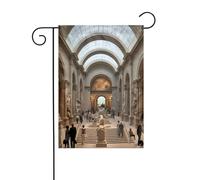 XBKGOHA The Metropolitan Museum of Art di New York Picture Garden pennone esterno cortile decorazione moda 30,5 x 45,7 cm