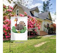 XBKGOHA Turchia nel trifoglio Picture Garden pennone esterno cortile decorazione moda 30,5 x 45,7 cm