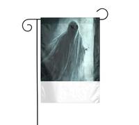 XBKGOHA Un fantasma terrificante immagine giardino pennone esterno cortile decorazione moda 30,5 x 45,7 cm