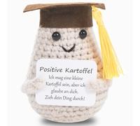 XBOCMY Mini Pocket Hug Positive Potato, Gifts for Boyfriend, Funny Gift for Girlfriend, Motivational Gifts, Small Lucky Charm Best Friend, Small Hug Pocket Hug Potato Lucky Charm