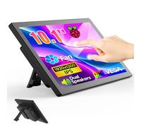 XBONFIRE 10.1 pollici 1920*1200 HDMI 16:10 IPS Rpi Touch Screen per Pi 5/4/3/2/Zero/B/B+ Win11/10/8/7W/VESA, altoparlante, ventilatore, driver senza supporto