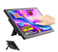 XBONFIRE 10.1 pollici 1920*1200 HDMI 16:10 IPS Rpi Touch Screen per Pi 5/4/3/2/Zero/B/B+ Win11/10/8/7W/VESA, altoparlante, ventilatore, driver senza supporto