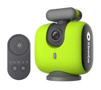 XbotGo Chameleon AI - Action Camera sportiva per auto, 4K 60 FPS, per sport di squadra, streaming live, senza abbonamento, funziona con iOS e Android (verde limone)