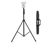 XbotGo Treppiede T4 per registrazioni di calcio/basket: fino a 4 m, supporto rapido, custodia, piedini antiscivolo, resistente al vento, vite 1/4"