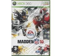 Xbox 360 MADDEN NFL 10 Nuovo Sigillato Import Pal